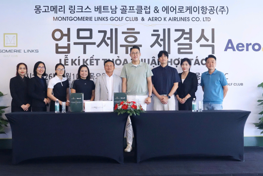 AERO K AIRLINES ĐỒNG HÀNH CÙNG GIẢI THƯỞNG HOLE IN ONE TẠI HỐ 2 MONTGOMERIE LINKS GOLF CLUB